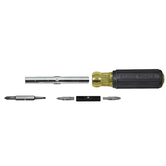 Klein Tools Multi-Bit Screwdriver and Nut Driver Set, 3-Piece