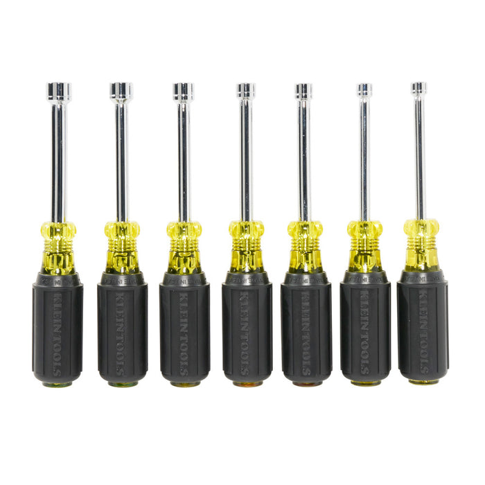 KLEIN TOOLS 7 PC. 3" Metric Nut Driver Set