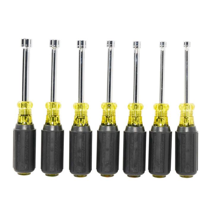 KLEIN TOOLS 7 PC. 3" Metric Nut Driver Set