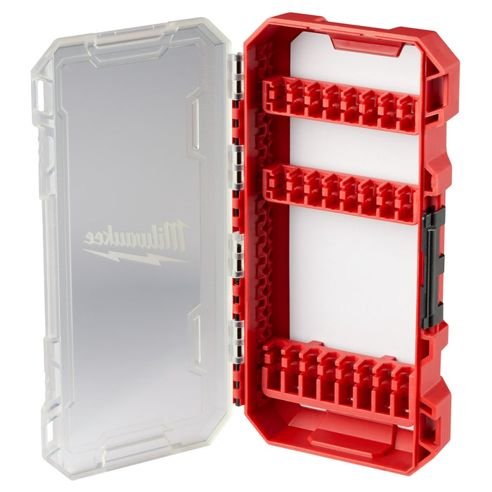 Estuche compacto mediano personalizable MILWAUKEE para accesorios de destornillador de impacto