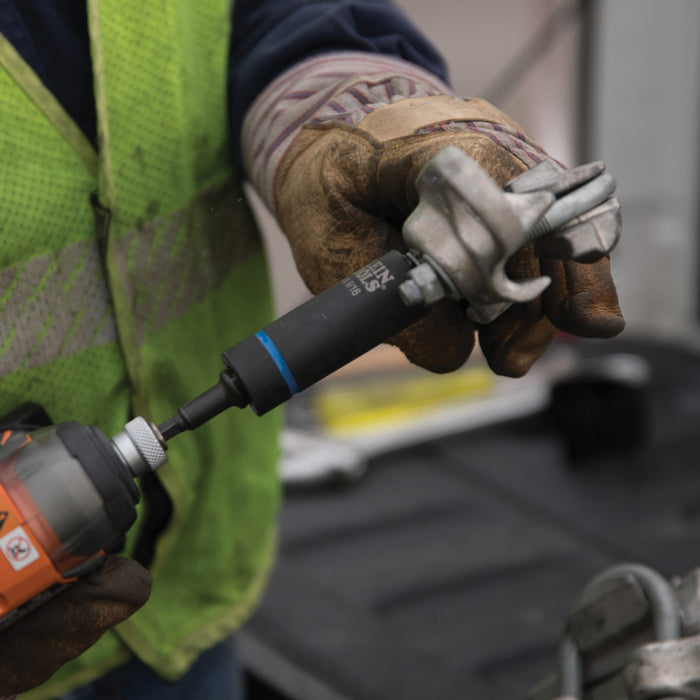 KLEIN TOOLS 6 PC. 12-Point 2-IN-1 Impact Socket Set