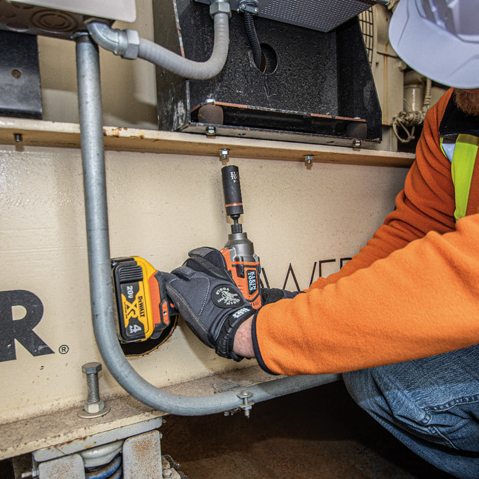 KLEIN TOOLS 5 PC. 12-Point 2-IN-1 Metric Impact Socket Set