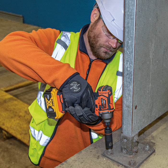 KLEIN TOOLS 5 PC. 12-Point 2-IN-1 Metric Impact Socket Set