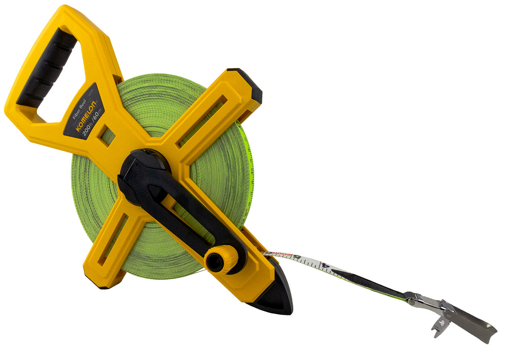 Komelon 100'-30Mx1/2" Open Reel Fiberglass - Inch/Metric