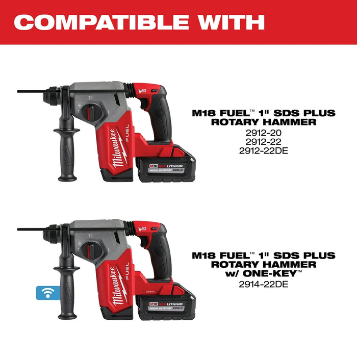 Extractor de polvo exclusivo MILWAUKEE M18 FUEL™ HAMMERVAC™ de 1"