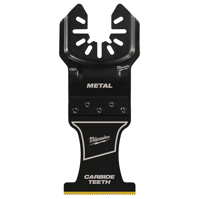 Hoja de dientes de carburo mejorado de titanio y metal extremo OPEN-LOK™ de ajuste universal de 1-3/8" MILWAUKEE
