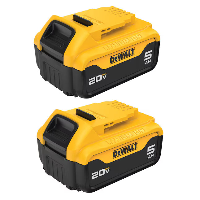 DEWALT 20V MAX XR Brushless 5-Tool Combo Kit with 5Ah Batteries | DCK530P2