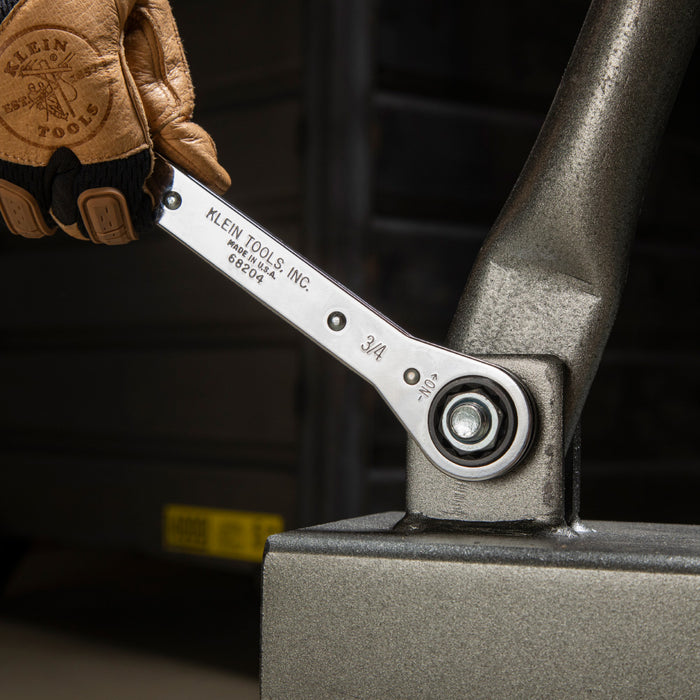 KLEIN TOOLS 5 PC. Ratcheting Box Wrench Set