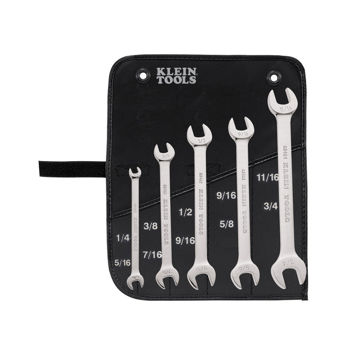 KLEIN TOOLS 5 PC. Open-End Wrench Set