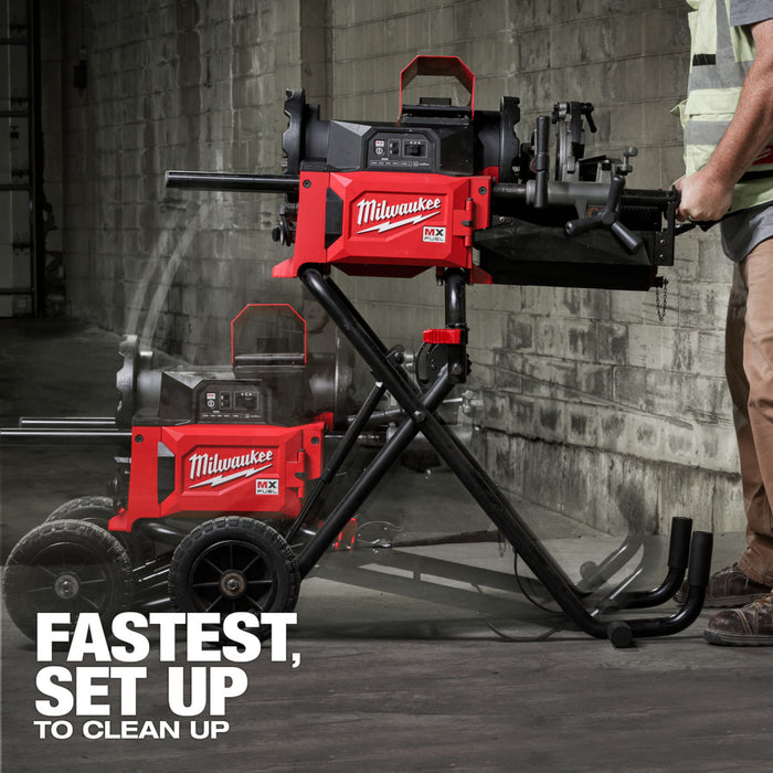 MILWAUKEE MX FUEL™ Pipe Threading Machine + 48-22-8690 Vice FREE