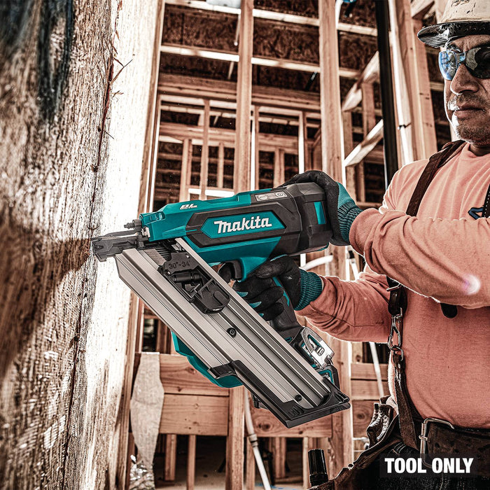 Makita GNB01Z 40V max XGT® Brushless Cordless 30º Clipped Head 3-1/2" Framing Nailer, Tool Only
