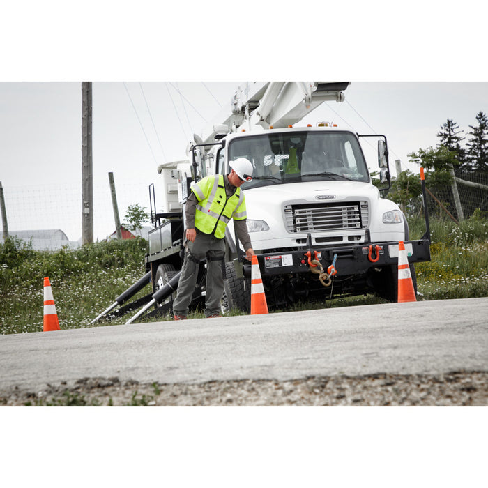 MILWAUKEE AR/FR Cat. 1 Chaleco de seguridad amarillo de alta visibilidad clase 3