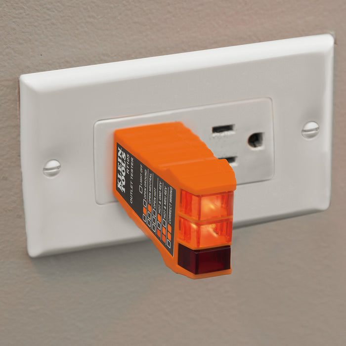 KLEIN TOOLS Test Kit w/ Multimeter, Non-Contact Volt Tester, Receptacle Tester