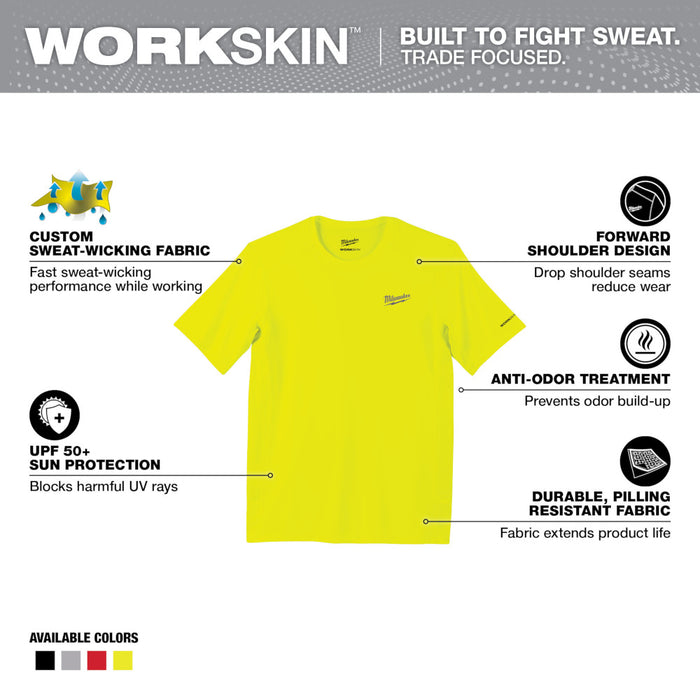 MILWAUKEE WORKSKIN™ Camisa ligera de alto rendimiento - Manga corta
