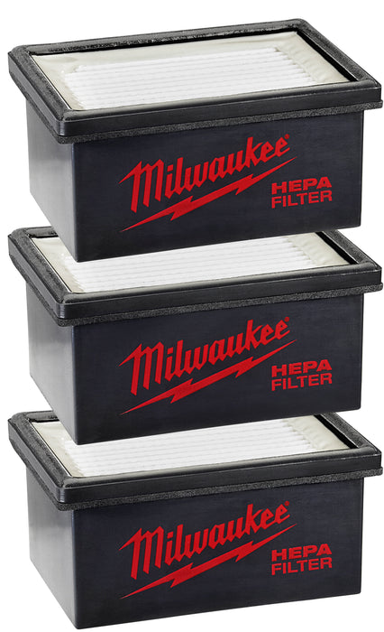 Filtro MILWAUKEE HAMMERVAC™ (PAQUETE DE 3)
