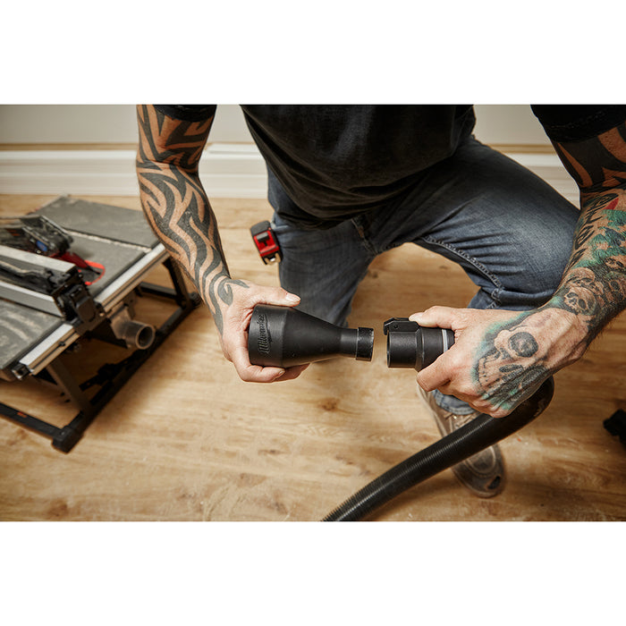 Kit de adaptador de extracción de polvo MILWAUKEE de 1-7/8"