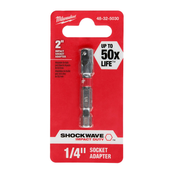 Milwaukee Tools 1/4" SOCKET ADAPTER 48-32-5030