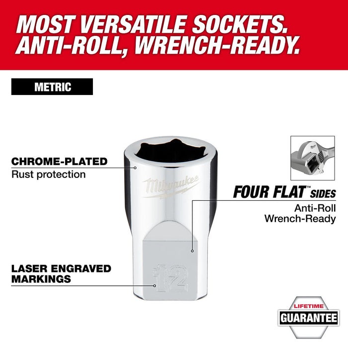 98pc 6pt & 12pt Socket Set