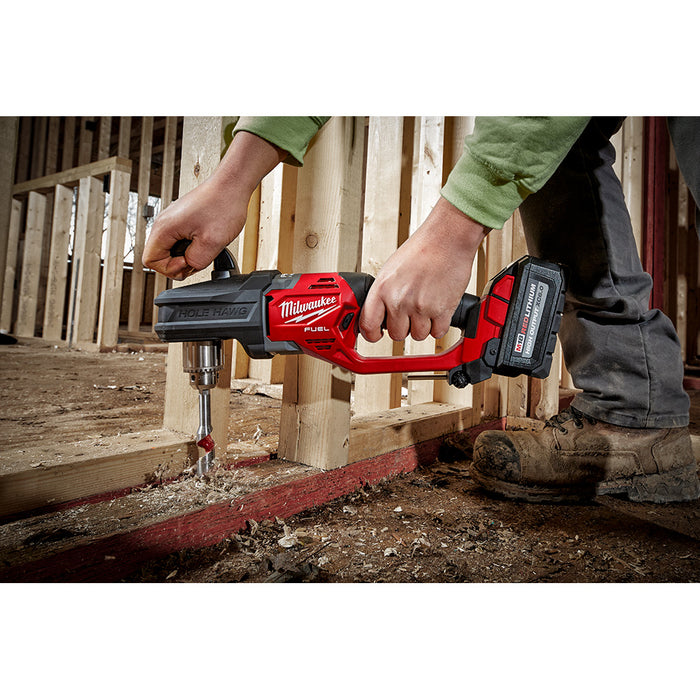 Taladro en ángulo recto MILWAUKEE M18 FUEL™ HOLE HAWG® de 1/2" (solo herramienta)