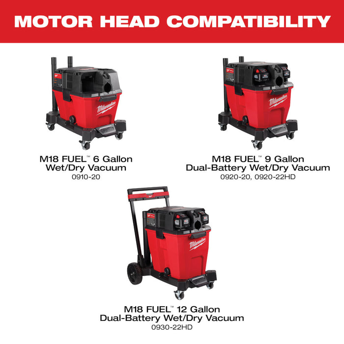 MILWAUKEE 6.5 Peak HP Wet/Dry Vacuum Motor Head