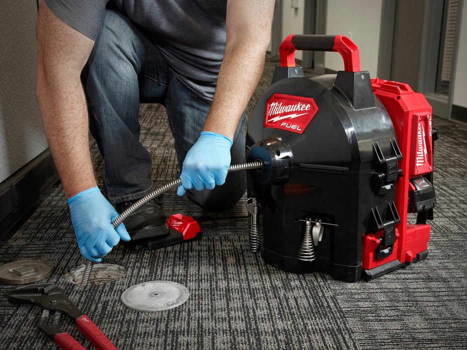 MILWAUKEE M18 FUEL™ SWITCH PACK™ Kit de máquina de tambor seccional con cable de 5/16”