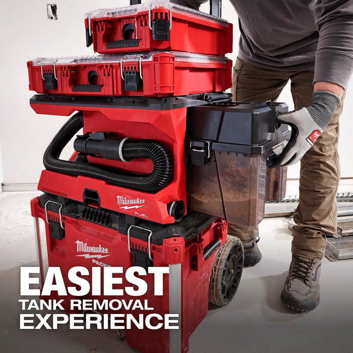 Milwaukee M18 FUEL™ 4 Gallon Wet/Dry Vacuum w/ PACKOUT™ Compatibility & VACLINK™