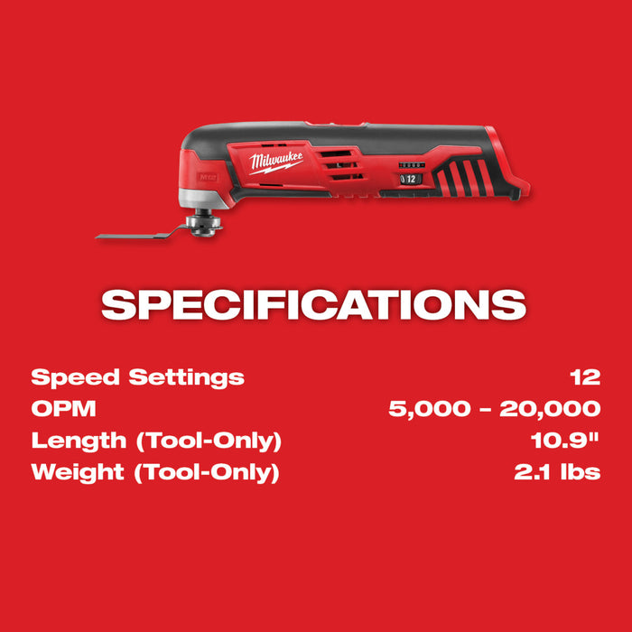 Herramienta múltiple MILWAUKEE M12™ (solo herramienta)