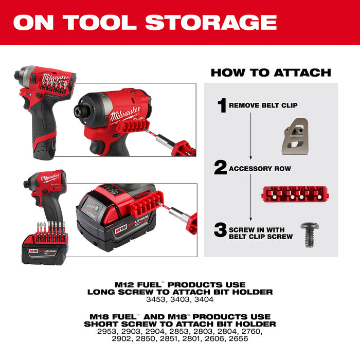 MILWAUKEE 54 PC. SHOCKWAVE IMPACT DUTY™ Driver Bit Set