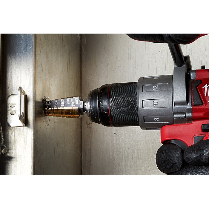MILWAUKEE Cobalt Step Drill Bits