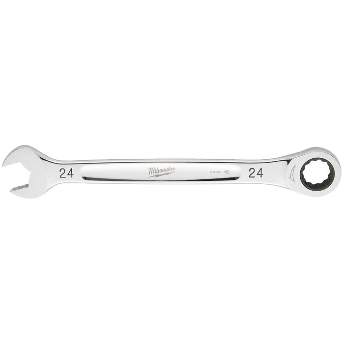 MILWAUKEE Ratcheting Combination Wrench - Metric