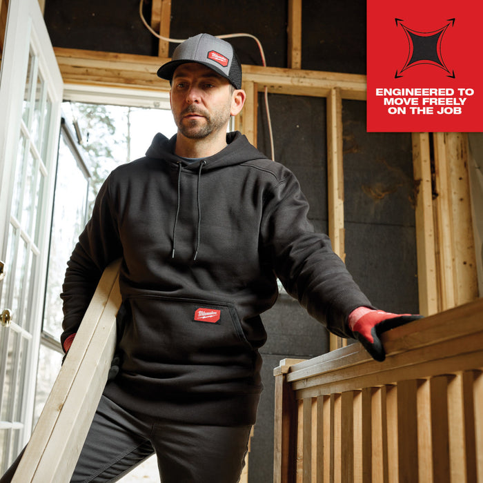 Sudadera con capucha MILWAUKEE de peso medio