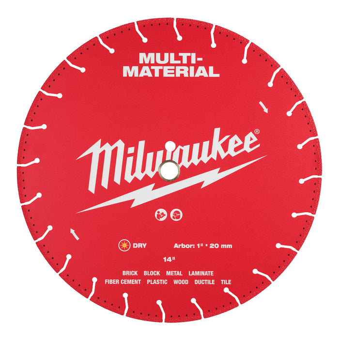 MILWAUKEE Multi-Material Diamond Blades