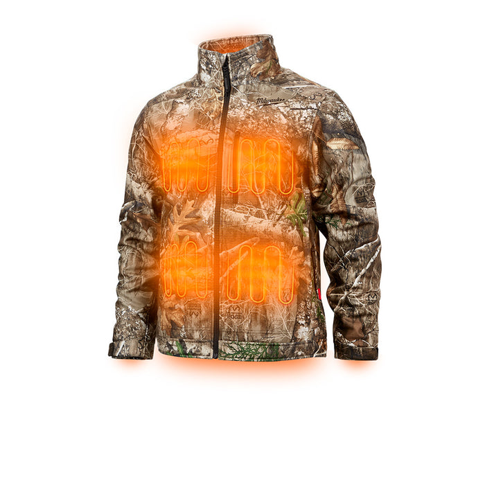 MILWAUKEE M12™ RealTree EDGE Camouflage Heated QUIETSHELL™ Jacket Kit