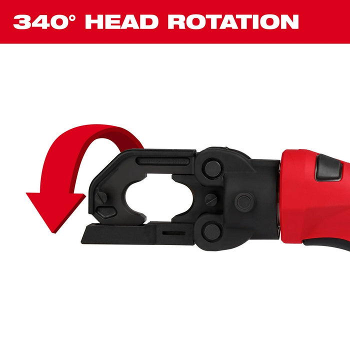 MILWAUKEE M18 FORCE LOGIC 6T Latched Linear Utility Crimper Kit