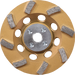 MAKITA 4‑1/2" Low‑Vibration Diamond Cup Wheel, 8 Segment Turbo