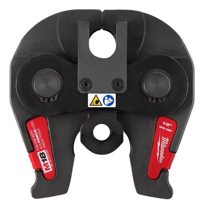MILWAUKEE 1/2” – 2” IPS-ASP Press Jaw & Ring Kit For M18™ FORCE LOGIC™ Long Throw Press Tool
