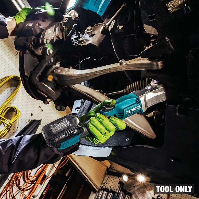 Makita XLT05Z 18V LXT® Lithium-Ion Brushless Cordless High Torque 1/2" Sq. Drive Angle Impact Wrench w/ Detent Pin, Tool Only