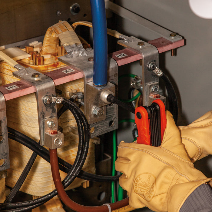 KLEIN TOOLS 11-Key SAE Sizes Pro Folding Hex Key Set