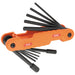 KLEIN TOOLS 11-Key SAE Sizes Pro Folding Hex Key Set