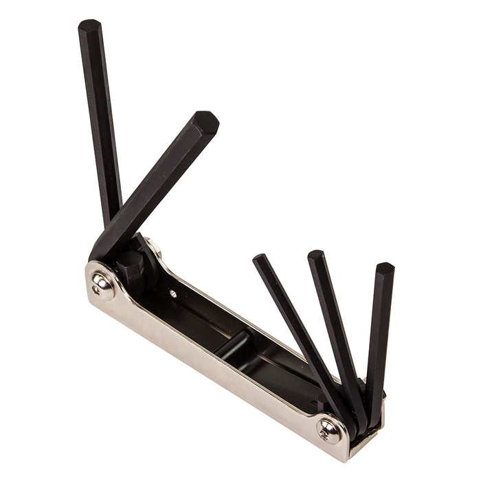 KLEIN TOOLS 5-Key SAE Sizes Folding Hex Key Set
