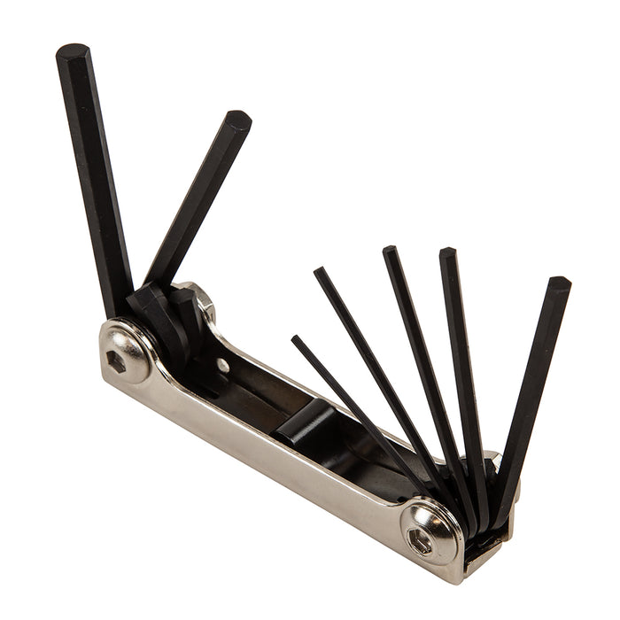 KLEIN TOOLS 7-Key Metric Sizes Folding Hex Key Set
