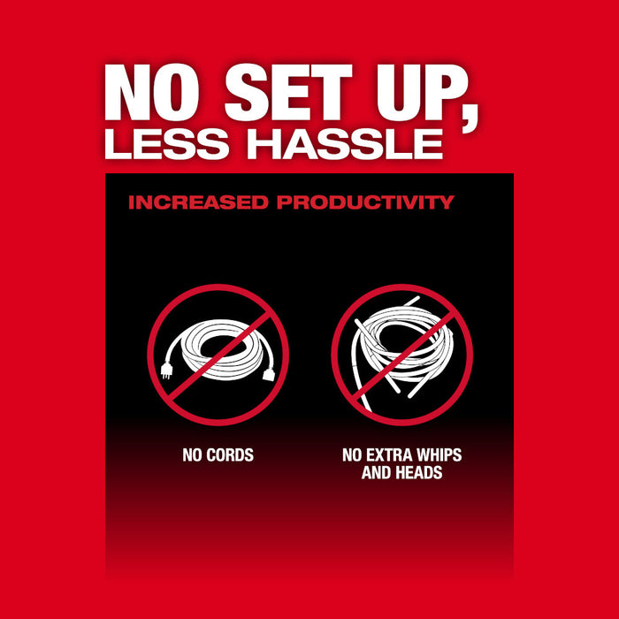 MILWAUKEE M18 FUEL™ 8' Concrete Pencil Vibrator (Tool Only)