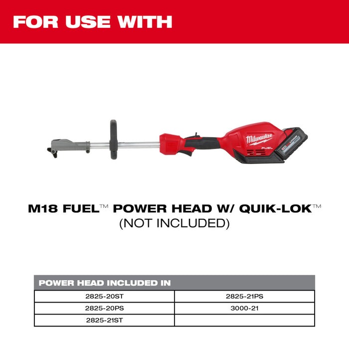 MILWAUKEE M18 FUEL™ QUIK-LOK™ Brush Cutter Attachment