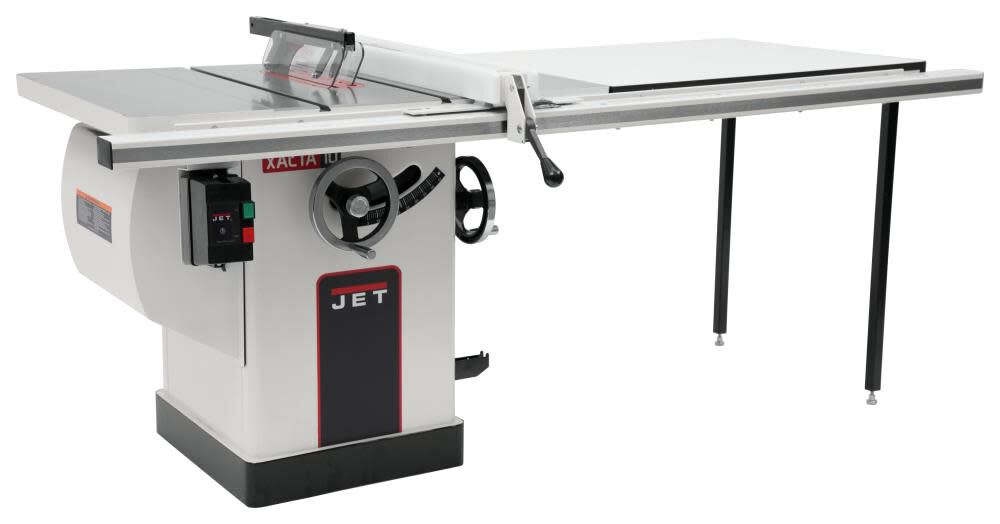 JET 10" Deluxe XACTA® Table Saw - 3HP, 1PH, 50" RIP, 230V