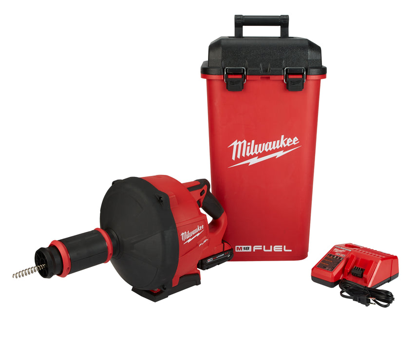 Kit de serpiente de drenaje MILWAUKEE M18 FUEL™ con CABLE DRIVE™ y cable de 5/16”