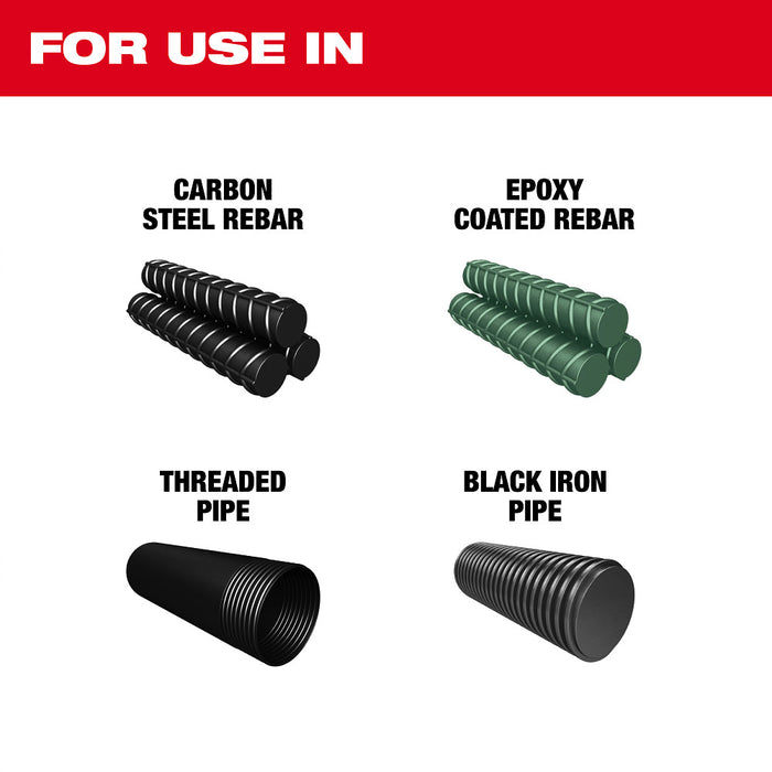 Milwaukee 48-40-4065 #10 1-1/4" Rebar Cutting Blade - 5 PK