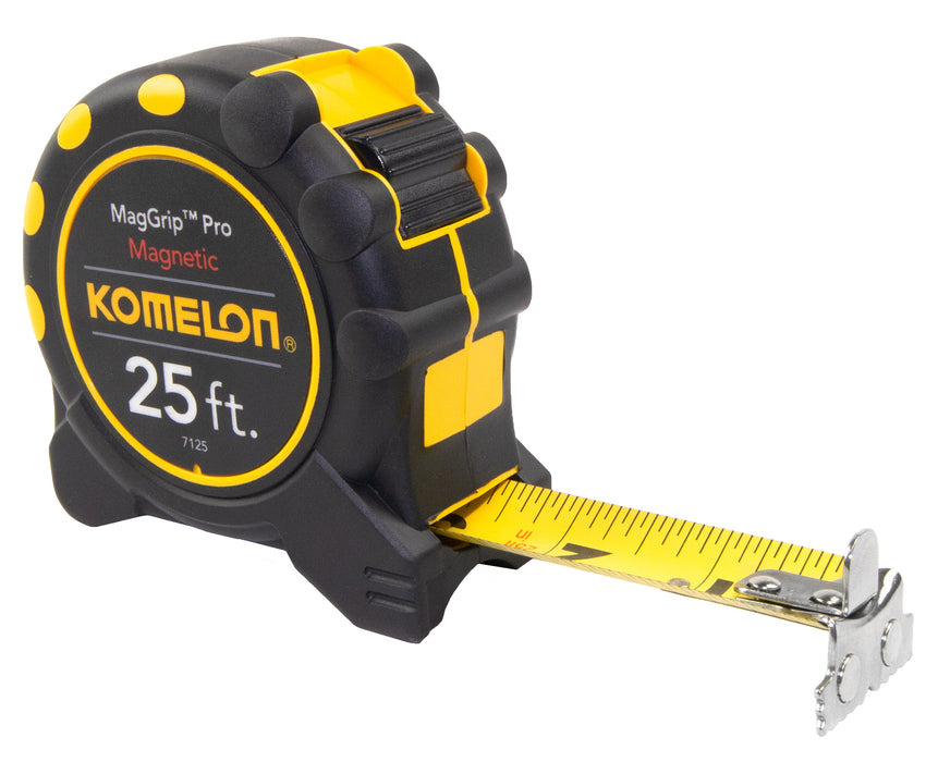 Komelon 25' x 1" Magnetic MagGrip Pro