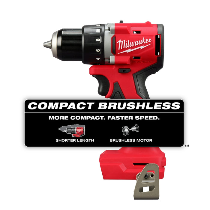 MILWAUKEE M18™ Compact 1/2" Drill/Driver (Tool Only)