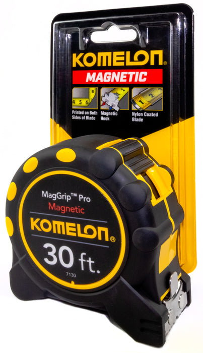 Komelon 30' x 1" Magnetic MagGrip Pro