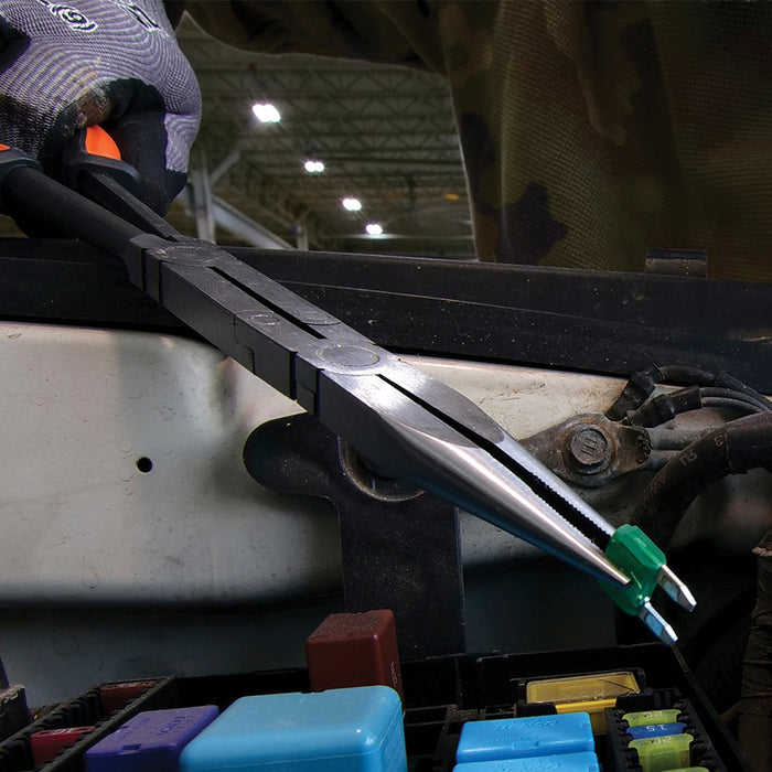 KLEIN TOOLS Alicates de punta fina de 5" de largo